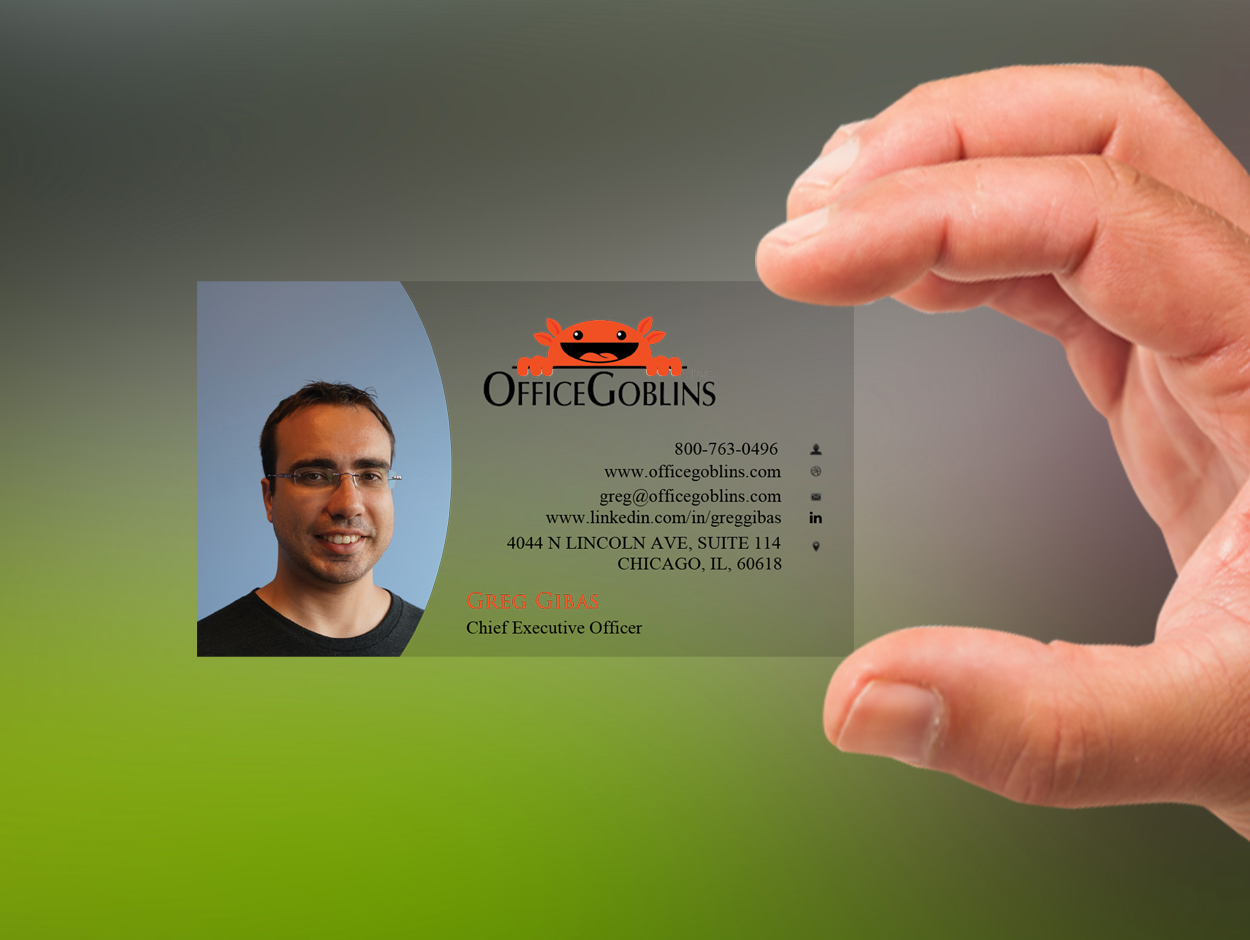 Card Design by Lanka Ama for Office Goblins, Inc. | Design #5104827