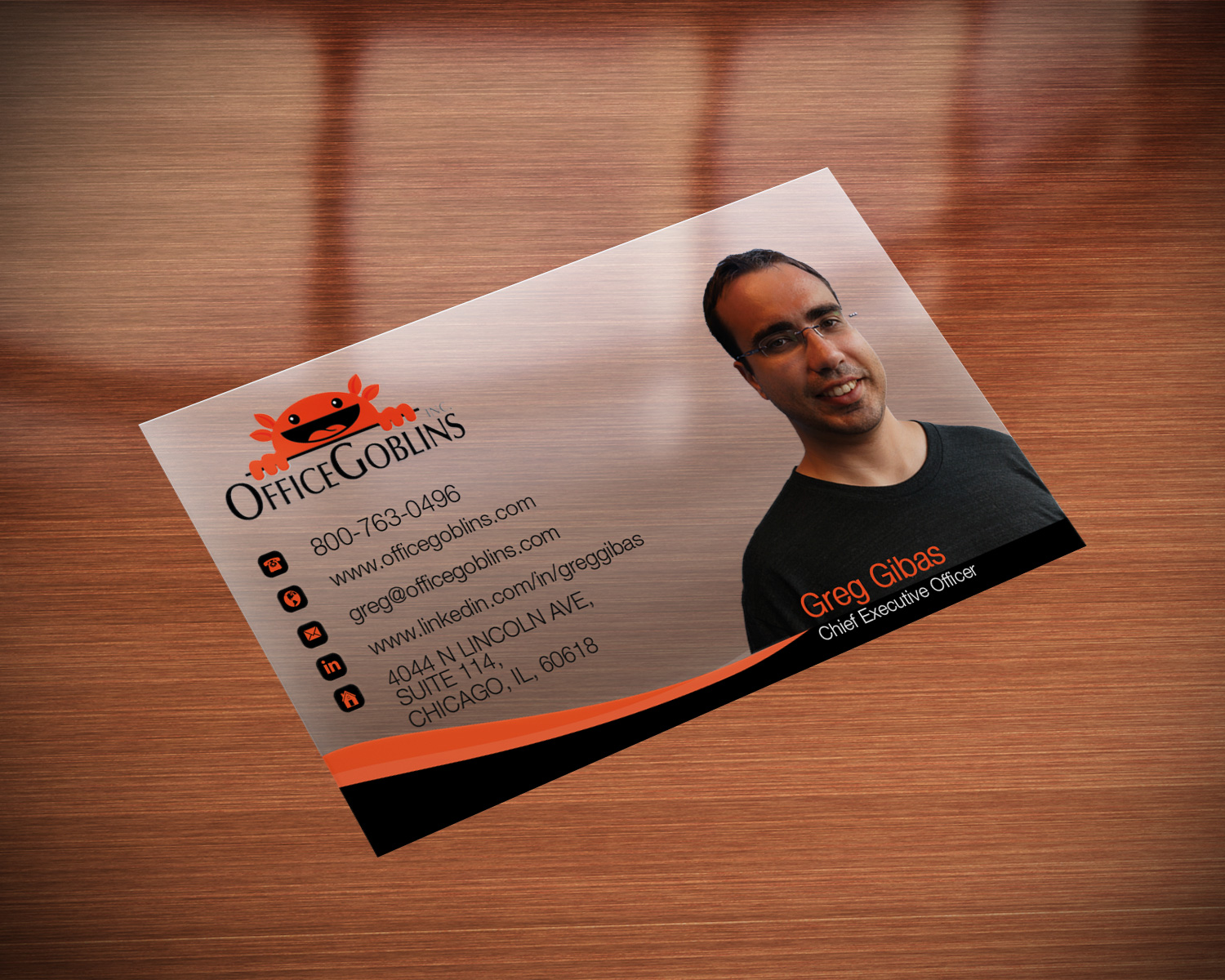 Card Design by Lanka Ama for Office Goblins, Inc. | Design #5104828