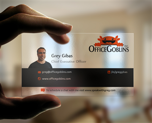 Diseño de Tarjeta por hakwara para Office Goblins, Inc. | Diseño #5103181