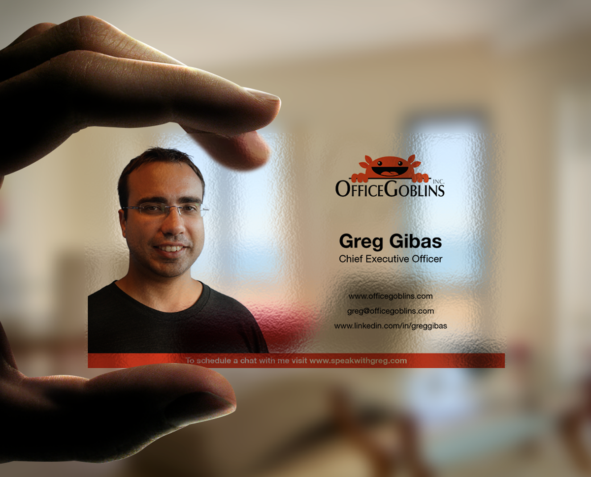 Card Design by Radu Borzea for Office Goblins, Inc. | Design #5100218