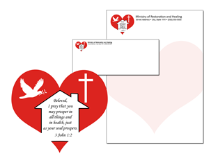 'Ministry of Restoration and Healing 'needs a Letterhead Design Project | Briefkopf-Design von Robocker Made