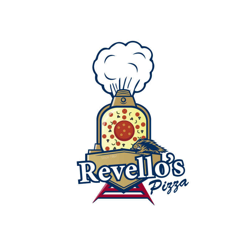 Diseño de Logo por Phenex Designs para Revello's Old Forge Pizza in Kingston | Diseño #1447907