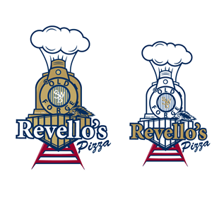 Diseño de Logo por Phenex Designs para Revello's Old Forge Pizza in Kingston | Diseño: #1458490