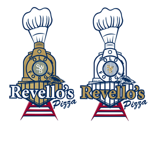 Diseño de Logo por Phenex Designs para Revello's Old Forge Pizza in Kingston | Diseño: #1465565