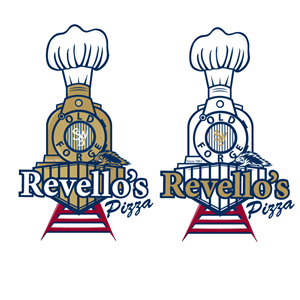 Logo Design by Phenex Designs for Revello's Old Forge Pizza in Kingston | Design #1469361