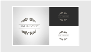 Logo Design by  Artman for Luxe Stationery | Design: #5116080