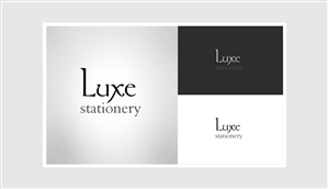 Logo Design by  Artman for Luxe Stationery | Design: #5116084