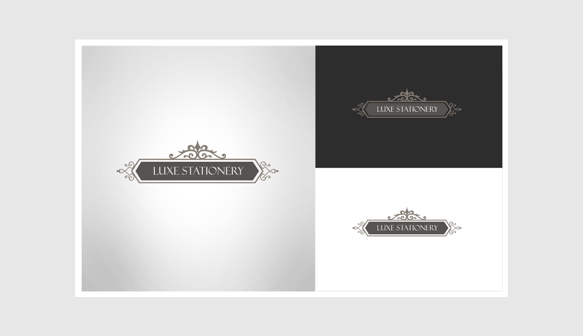 Logo Design by  Artman for Luxe Stationery | Design #5116088