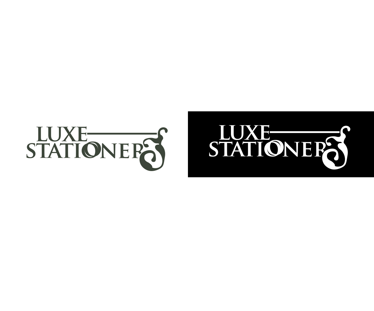 Logo Design by adroitmayo for Luxe Stationery | Design #5104633