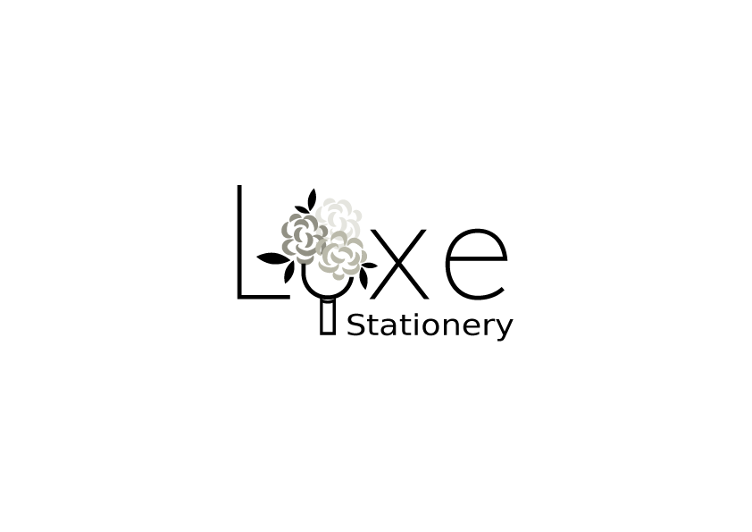 Logo Design by briliana for Luxe Stationery | Design #5102897