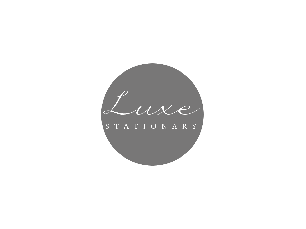 Logo Design by ahtdesigns for Luxe Stationery | Design #5149398