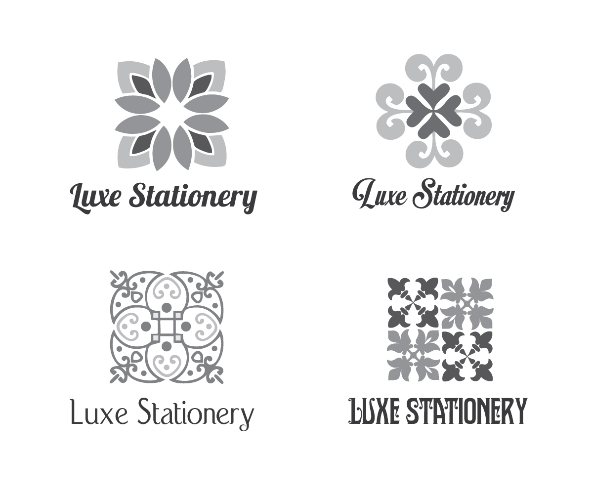 Logo Design by GT for Luxe Stationery | Design #5118676