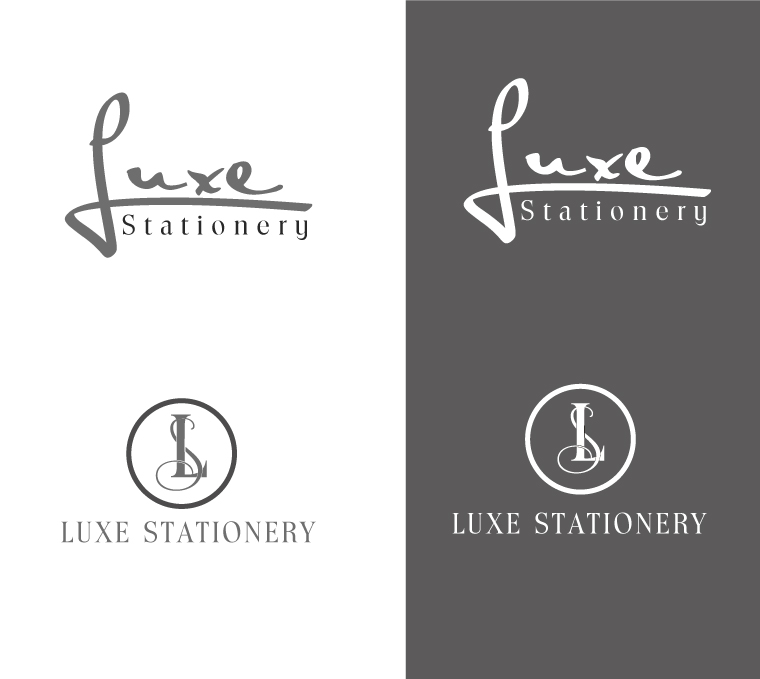 Logo Design by coolbizzsolution2014 for Luxe Stationery | Design #5116739
