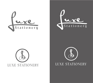 Diseño de Logo por coolbizzsolution2014 para Luxe Stationery | Diseño #5116739
