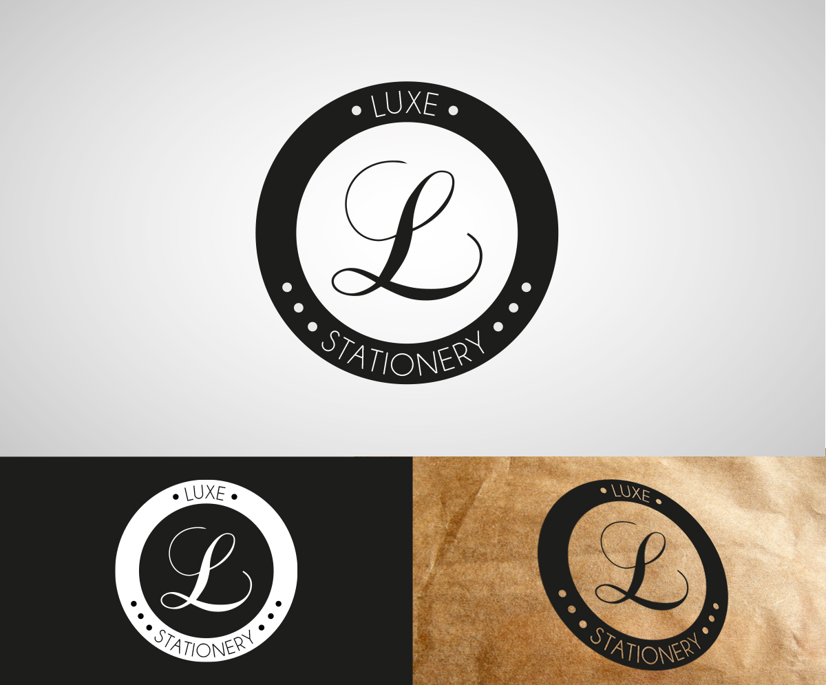 Logo Design by stevenphillips89 for Luxe Stationery | Design #5120925