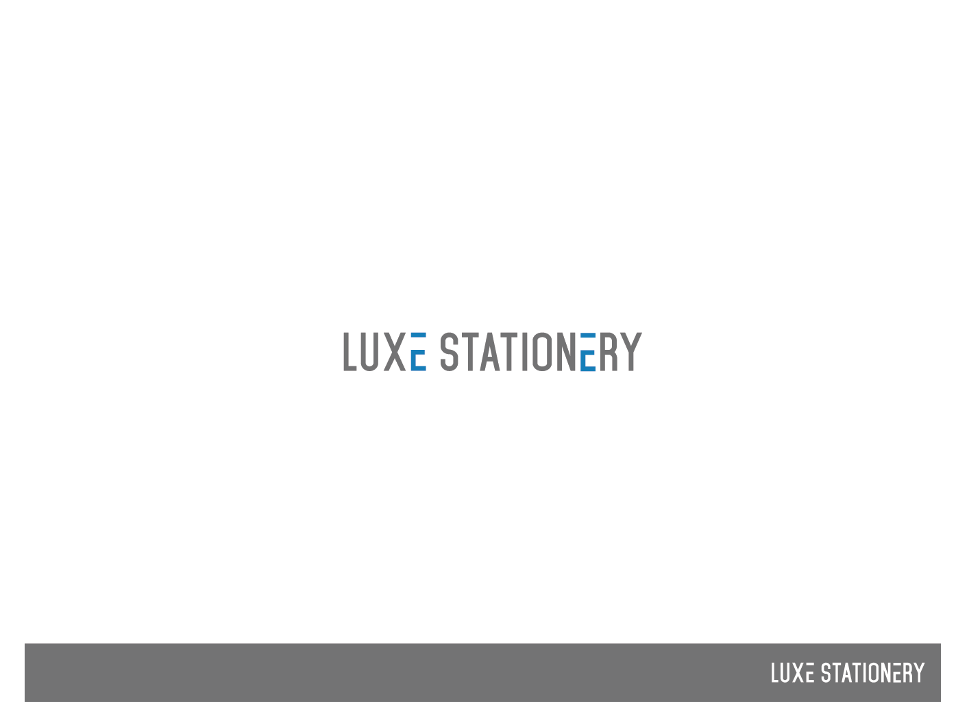 Logo Design by Graphix Lab for Luxe Stationery | Design #5103232