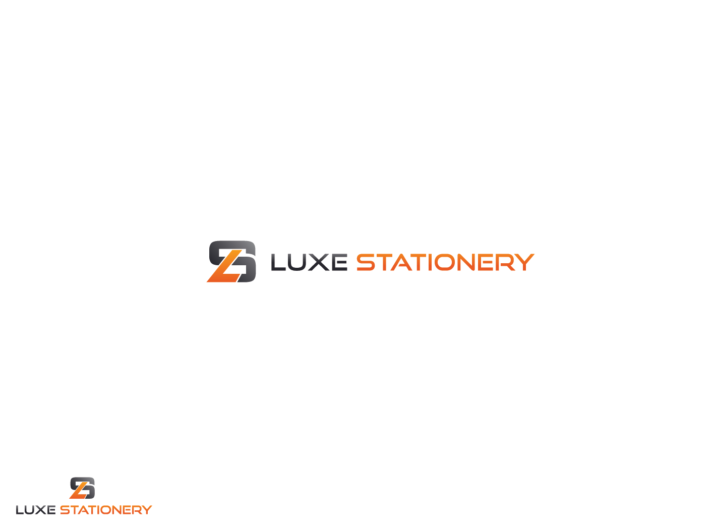 Logo Design by Graphix Lab for Luxe Stationery | Design #5103311