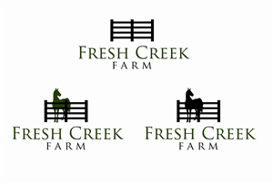 Logo Design by Marta Sobczak  for Fresh Creek Farm | Design: #1436719