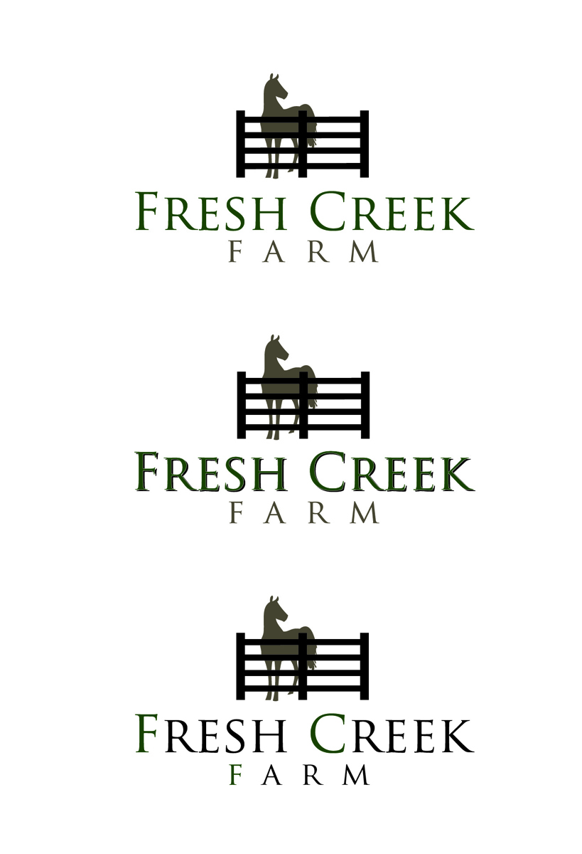 Logo Design by Marta Sobczak  for Fresh Creek Farm | Design #1439704