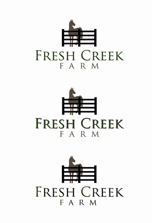 Logo Design by Marta Sobczak  for Fresh Creek Farm | Design: #1439704
