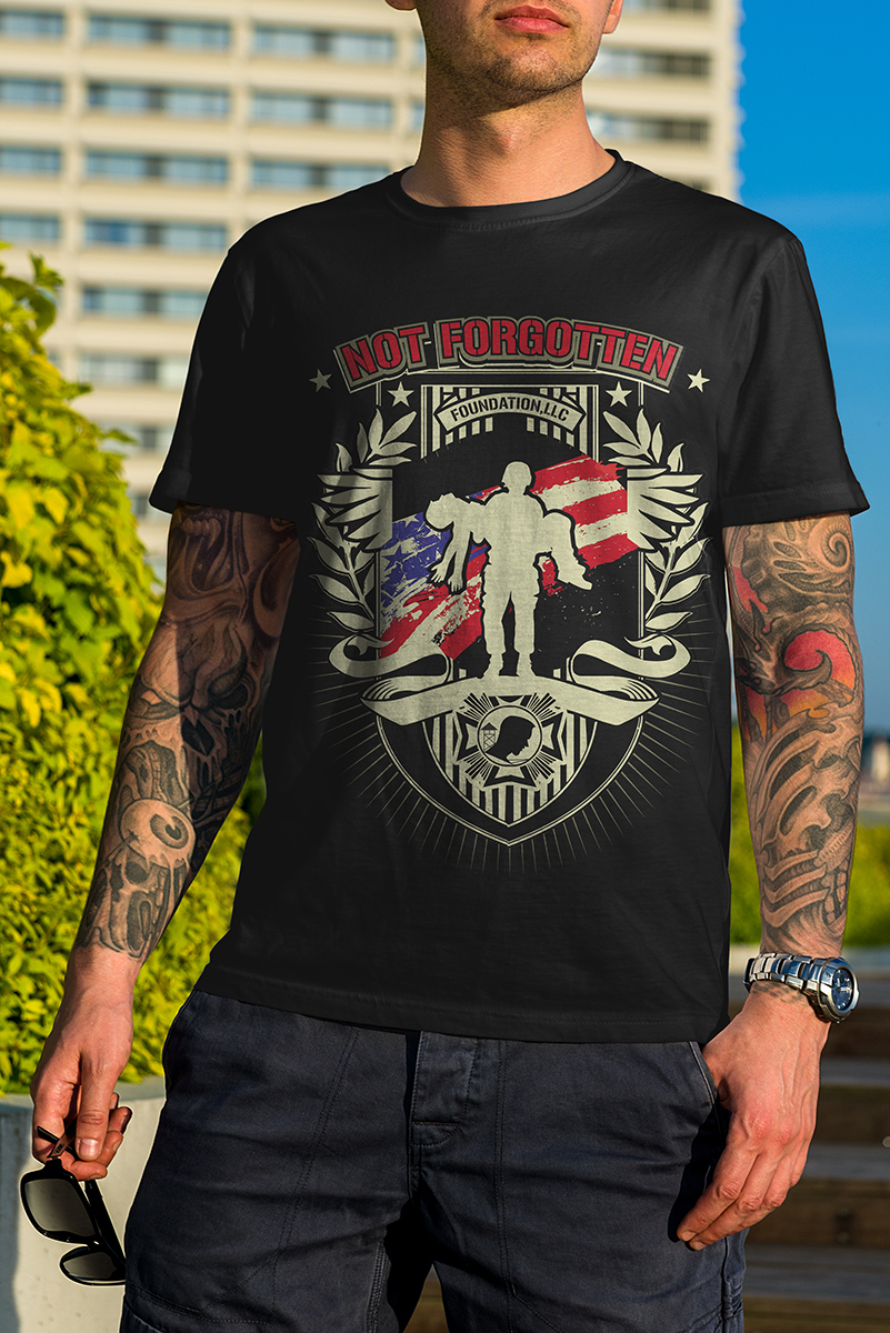 T-Shirt-Design von Rockalight für Not Forgotten Foundation, LLC | Design #5137451