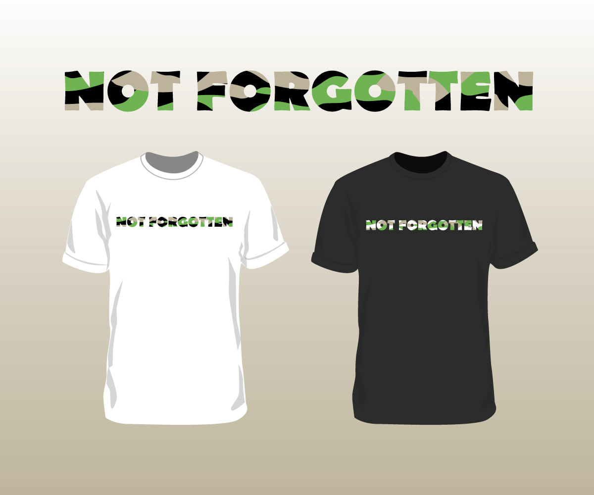 Design de T-shirt par Justin E pour Not Forgotten Foundation, LLC | Design #5155632