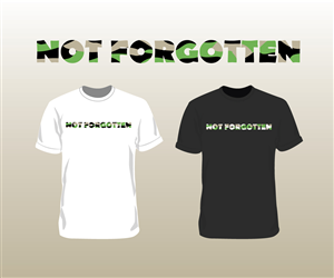 Design de T-shirt par Justin E pour Not Forgotten Foundation, LLC | Design : #5155632