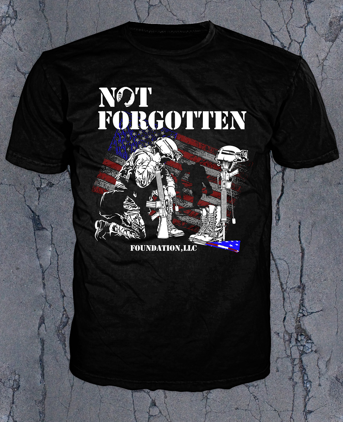 T-shirt Design by Kiki Hermawan for Not Forgotten Foundation, LLC | Design #5118955