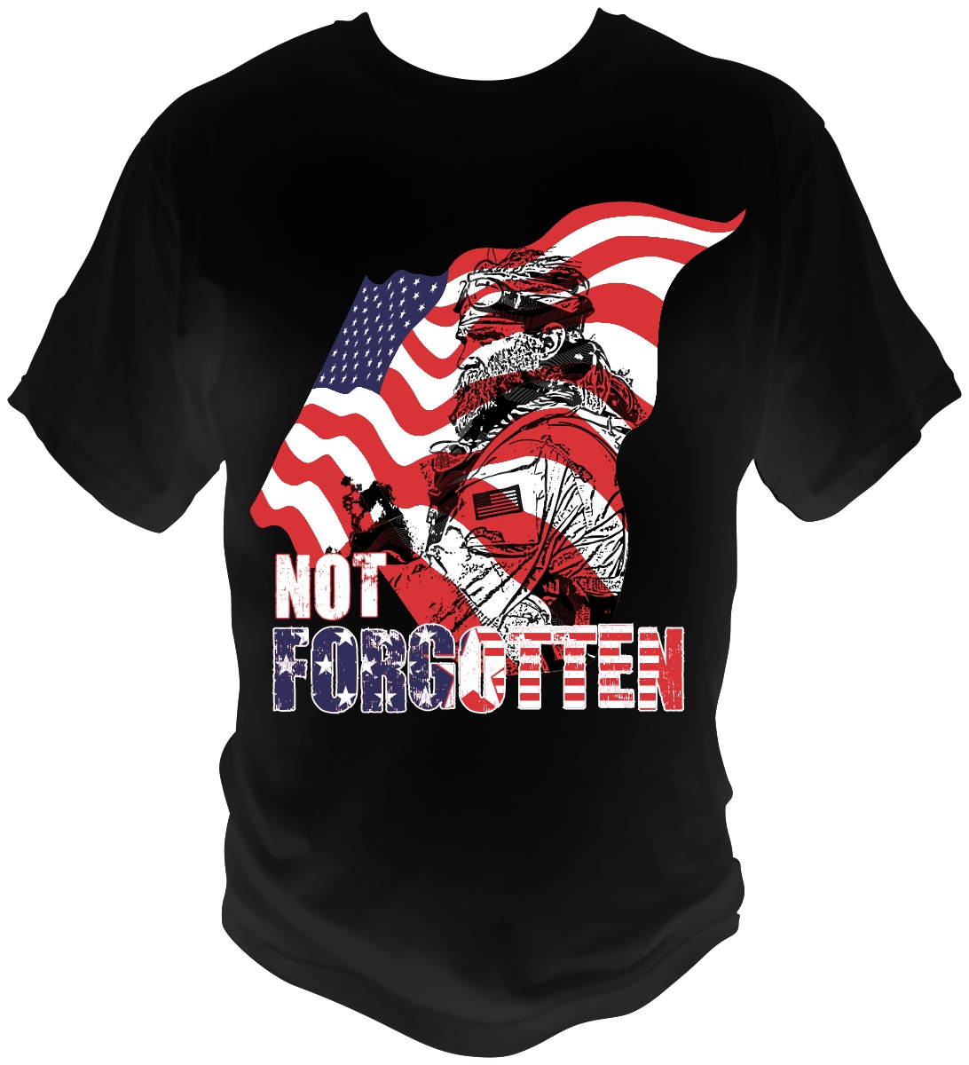 T-shirt Design by bacujkov for Not Forgotten Foundation, LLC | Design #5128092