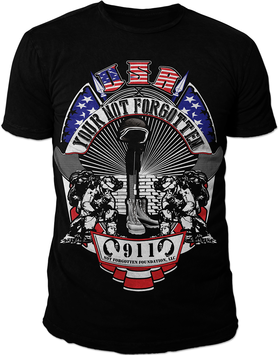 T-Shirt-Design von BABLEO für Not Forgotten Foundation, LLC | Design #5160966