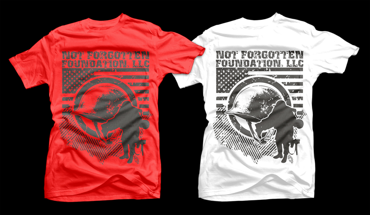 T-shirt Design by D'Mono for Not Forgotten Foundation, LLC | Design #5162636