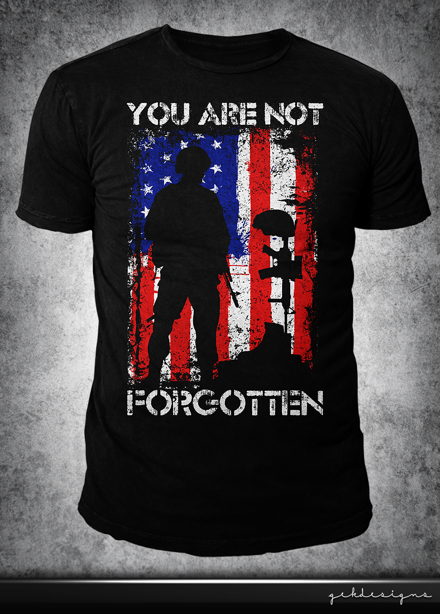 Design de T-shirt par gekgrfx pour Not Forgotten Foundation, LLC | Design : #5158824