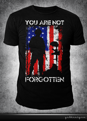 Design de T-shirt par GEK (agentfortysix) pour Not Forgotten Foundation, LLC | Design #5158824