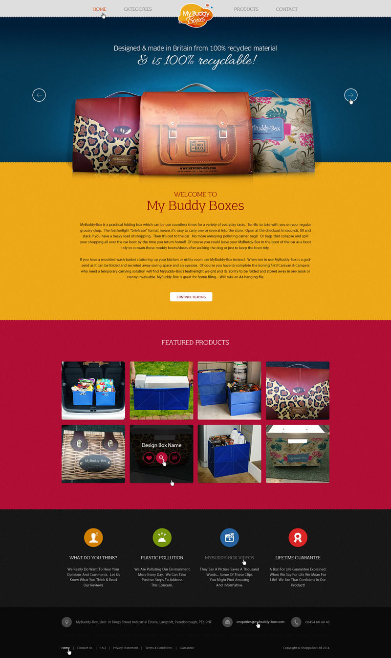 Web Design by Latest Design Ideas for ShoppaBox Ltd | Design #5153212