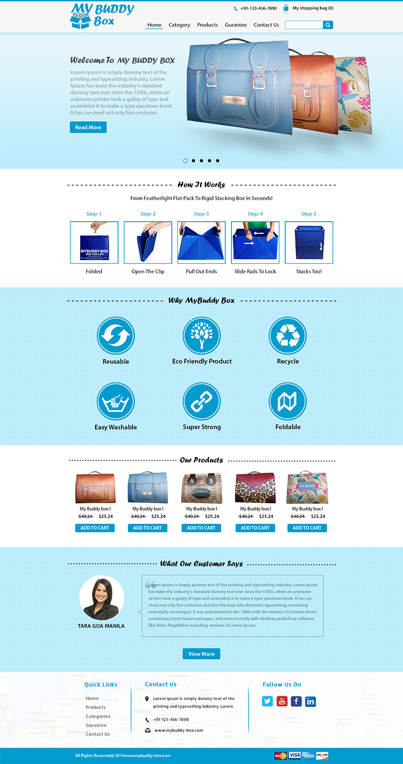 Web Design by Wings on web for ShoppaBox Ltd | Design #5182109