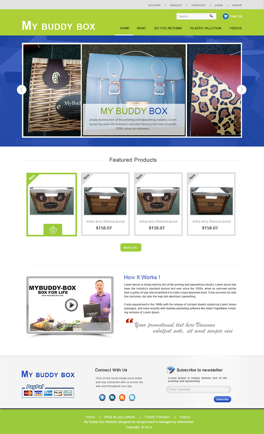 Diseño Web por webxvision para ShoppaBox Ltd | Diseño #5178095