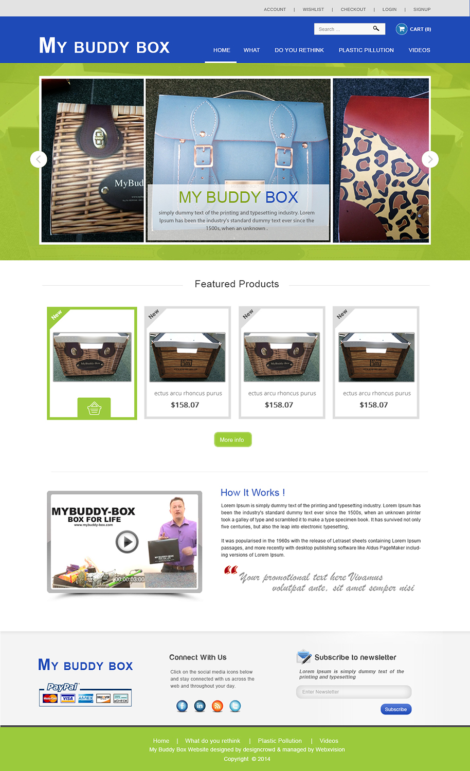 Web Design by webxvision for ShoppaBox Ltd | Design #5178111