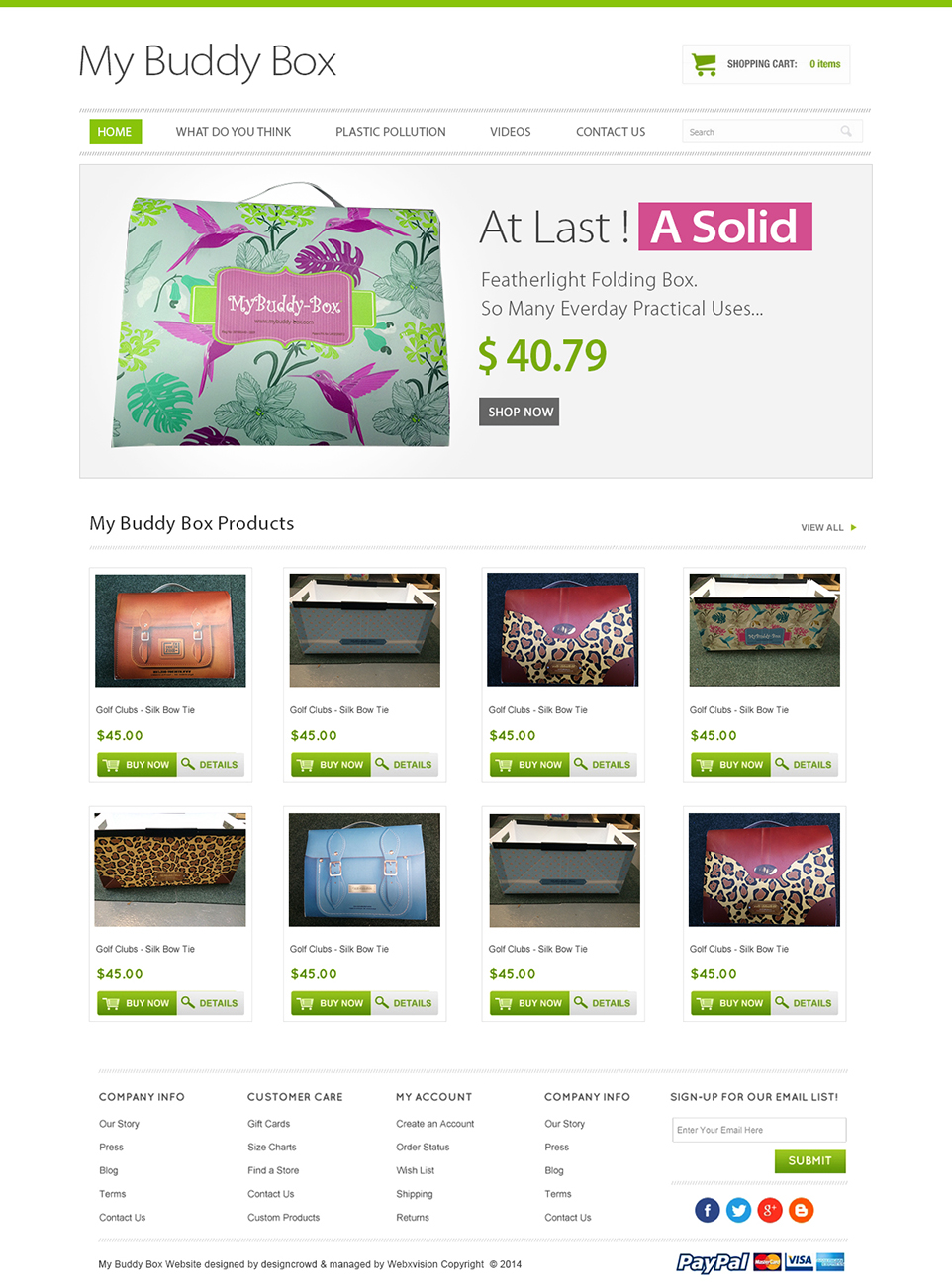 Web Design by webxvision for ShoppaBox Ltd | Design #5180674