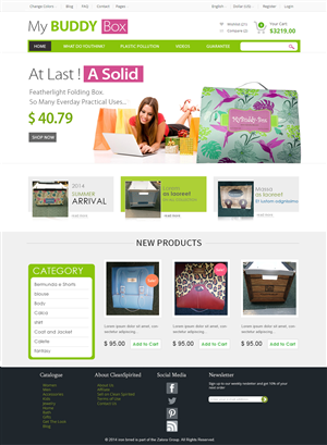 Web Design by webxvision for ShoppaBox Ltd | Design #5185780