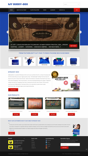 Web Design par pb pour ShoppaBox Ltd | Design : #5142071