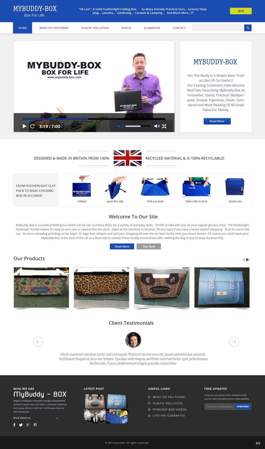 Web Design par pb pour ShoppaBox Ltd | Design #5142073