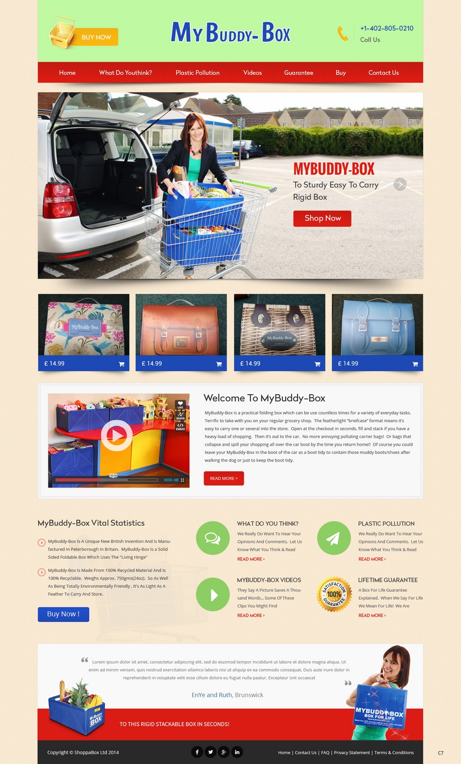 Web Design by pb for ShoppaBox Ltd | Design #5142082