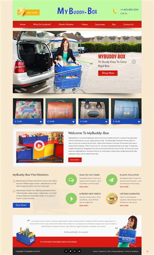 Web Design by pb for ShoppaBox Ltd | Design: #5142082