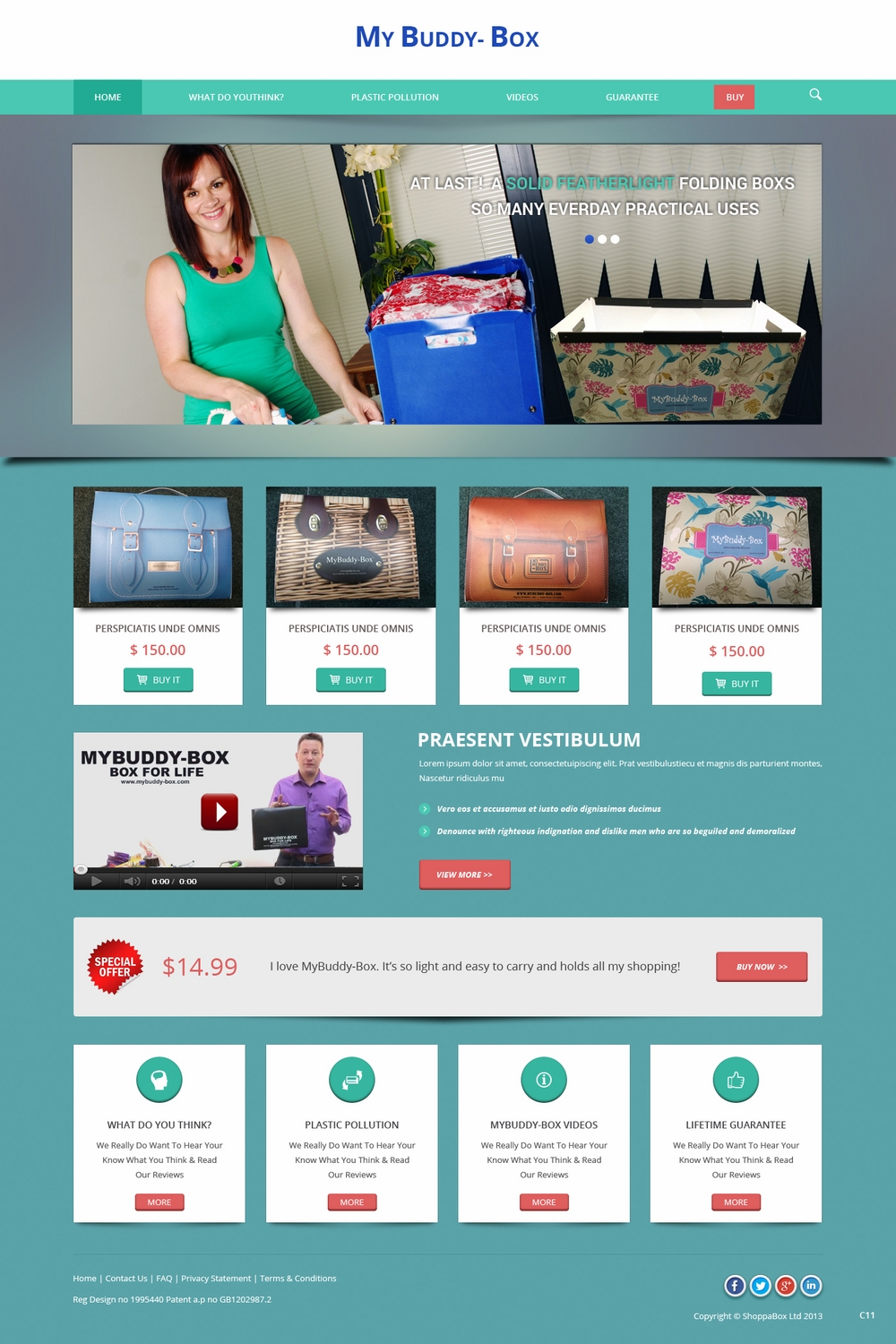 Web Design by pb for ShoppaBox Ltd | Design #5142090