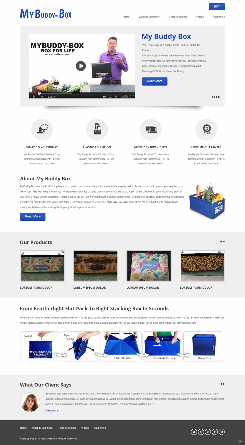 Web Design by pb for ShoppaBox Ltd | Design #5142094