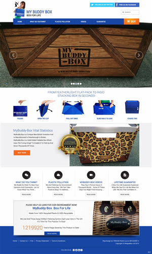 Web Design par pb pour ShoppaBox Ltd | Design : #5142101