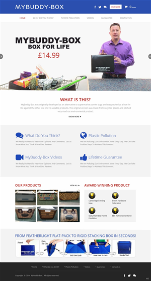 Web Design par pb pour ShoppaBox Ltd | Design : #5142131