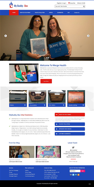 Web Design par pb pour ShoppaBox Ltd | Design : #5142169