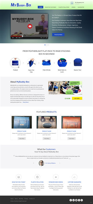 Web Design par pb pour ShoppaBox Ltd | Design : #5142171