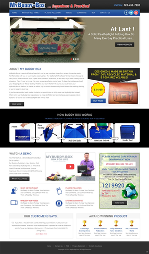 Web Design par pb pour ShoppaBox Ltd | Design : #5146132